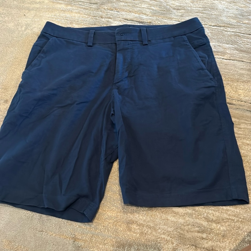 Lululemon size 34 navy shorts.  Perfect condition